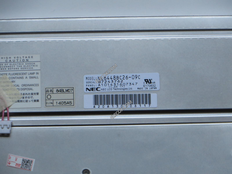 NL6448BC26-09C 8.4" a-Si TFT-LCD 패널 ...에 대한 NEC Inventory new 