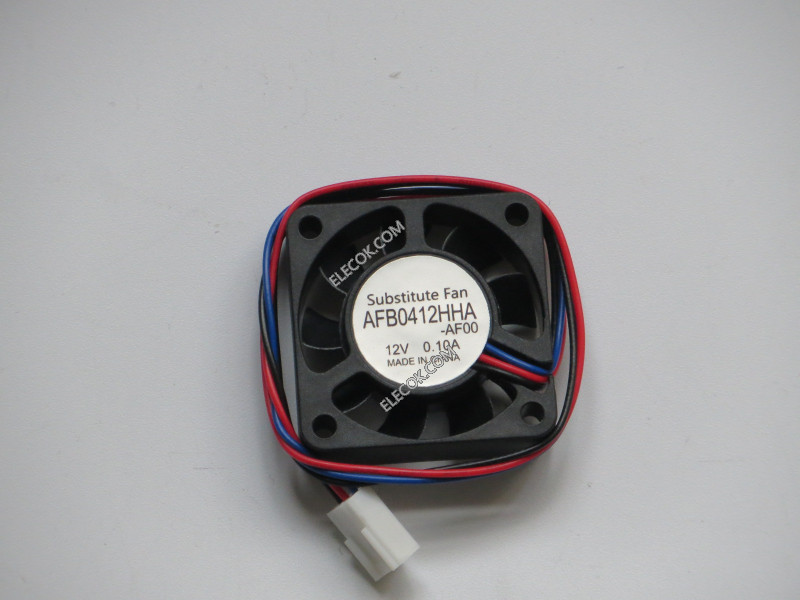 DELTA AFB0412HHA-AF00 12V 0.10A   3wires cooling fan， substitute 
