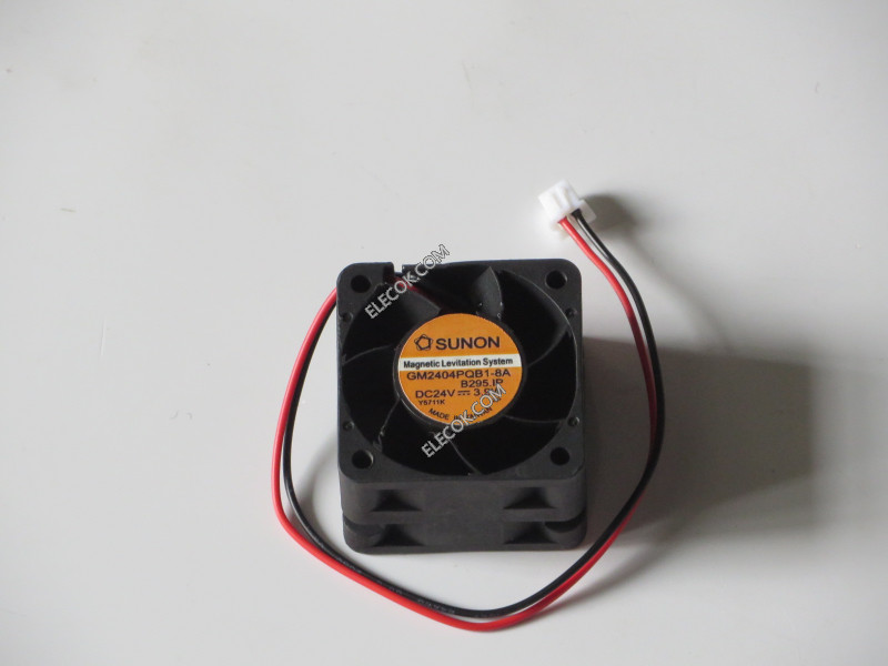 SUNON GM2404PQB1-8A 24V 3,9W 2wires Cooling Fan 