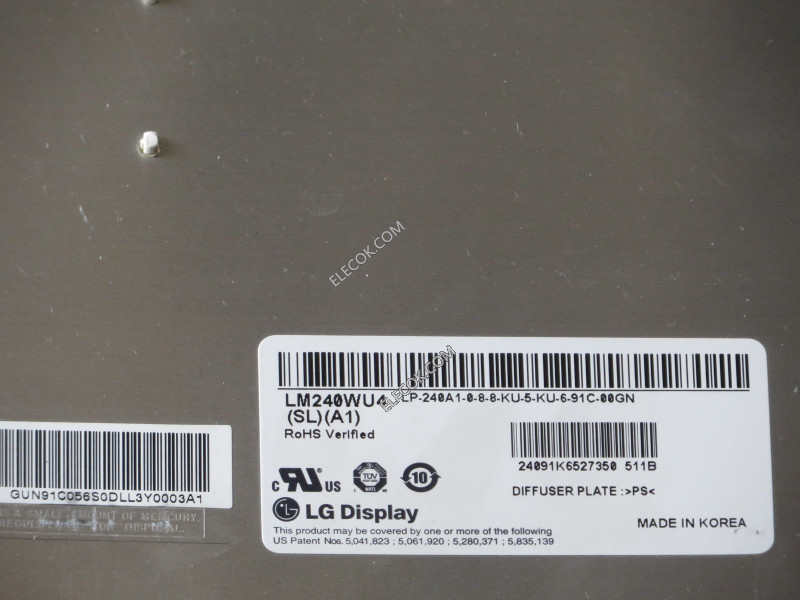 LM240WU4-SLA1 24.0" a-Si TFT-LCD Platte für LG Anzeigen gebraucht 