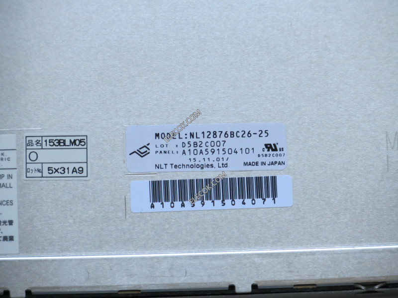 NL12876BC26-25 15,3" a-Si TFT-LCD Pannello per NEC 