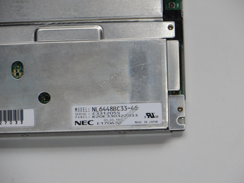 NL6448BC33-46 NEC 10.4" LCD 두번째 손 