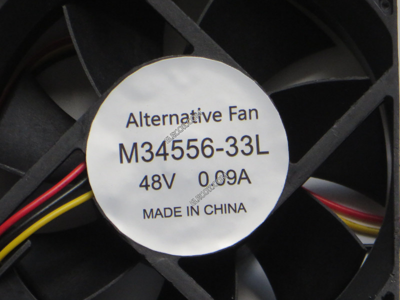 Nidec M34556-33L 48V 0,09A 3 fili ventilatore replace 