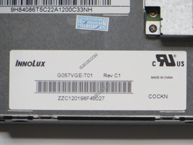 G057VGE-T01 5,7" a-Si TFT-LCD Panneau pour INNOLUX 