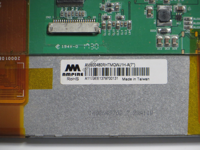 AM800480R3TMQW-ACH 7.0" a-Si TFT-LCD 패널 ...에 대한 AMPIRE 바꿔 놓음 