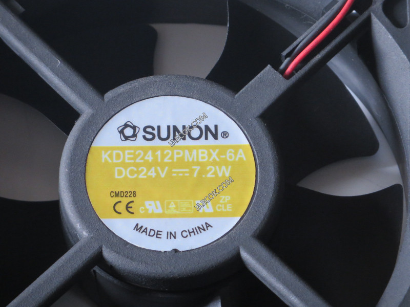 Sunon KDE2412PMBX-6A 24V 0,42A 7,2W 2kabel Kühlung Lüfter 