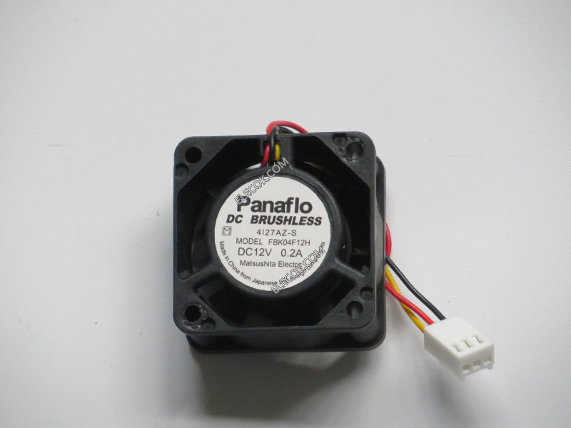 Panaflo FBK04F12H 12V 0.2A 3wires Cooling Fan