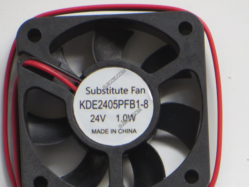 SUNON KDE2405PFB1-8 24V 1.0W 2wires Cooling Fan substitute 