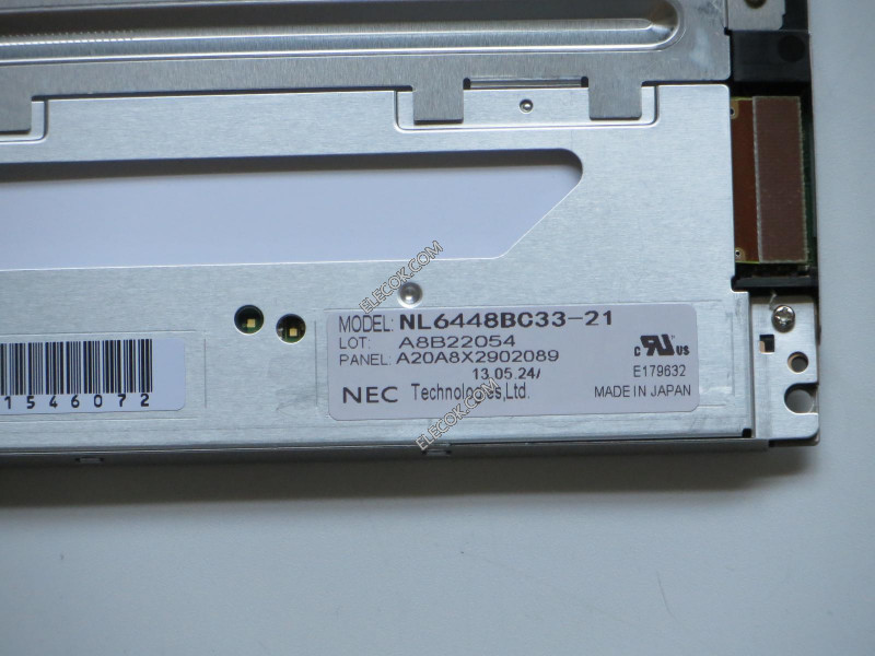 NL6448BC33-21 10,4" a-Si TFT-LCD Panel dla NEC 