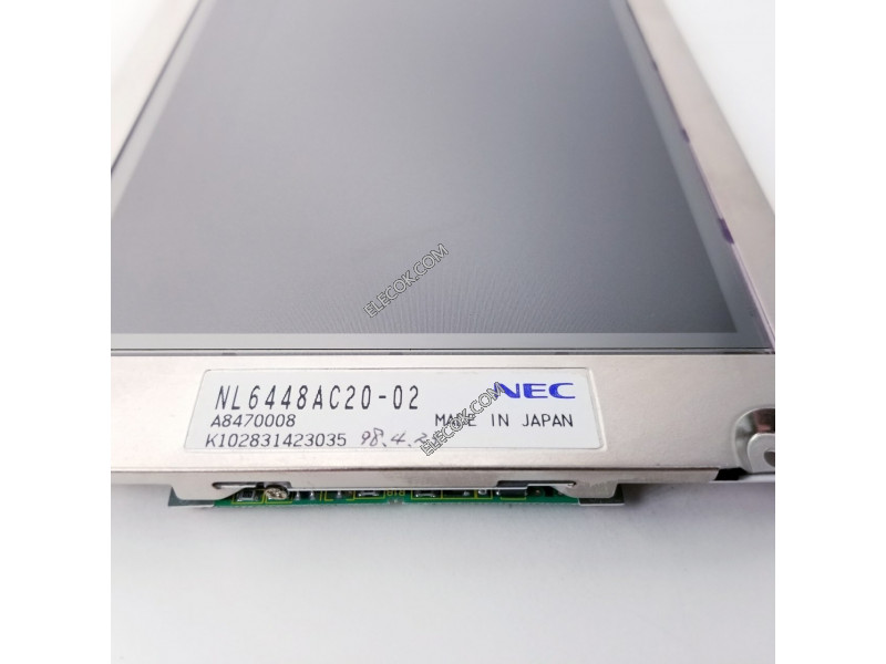 NL6448AC20-02 6.5" a-Si TFT-LCD 패널 ...에 대한 NEC 