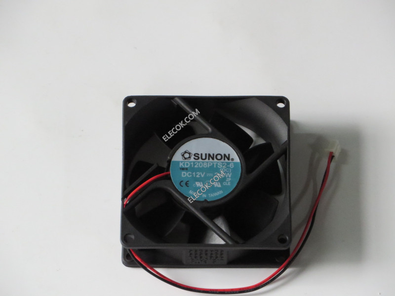 SUNON KD1208PTS2-6 12V 2.0W 2 draden koelventilator 