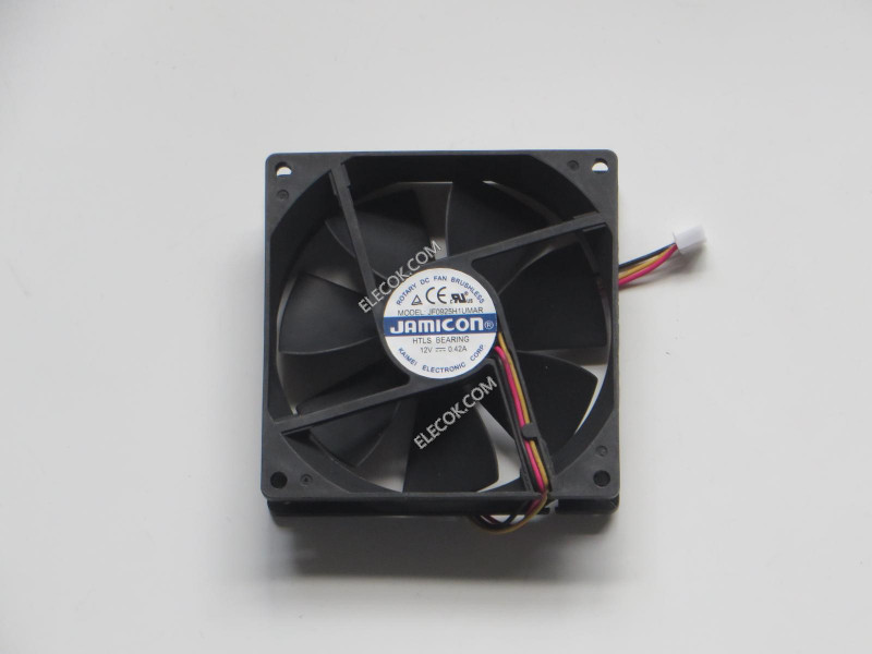 Jamicon JF0925H1UMAR 12V 0.42A 3wires Cooling Fan