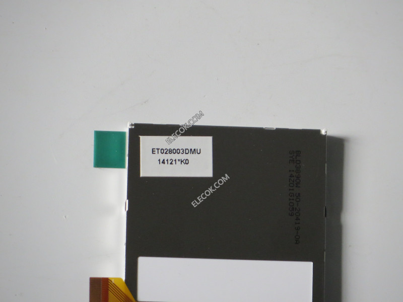 ET028003DMU 2,8" a-Si TFT-LCD Panel til EDT 
