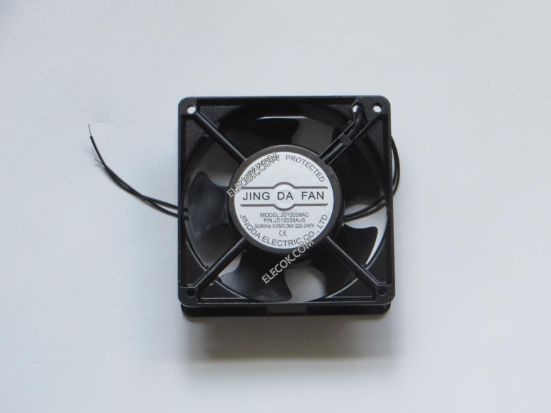 JING DA FAN JD12038AC 220/240V 0,05/0,06A 2 przewody Cooling Fan 