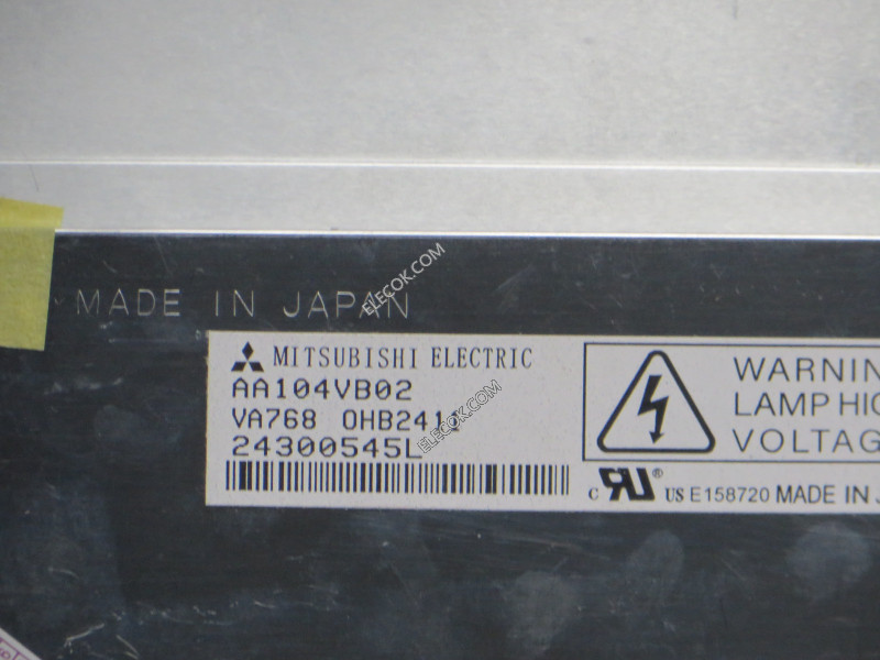 AA104VB02 10,4" a-Si TFT-LCD Panel para Mitsubishi 
