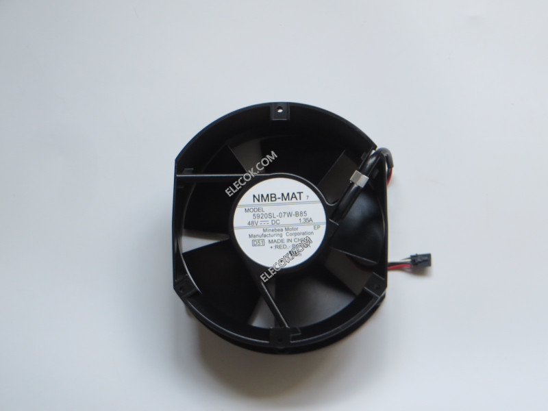 NMB 5920SL-07W-B85 48V 1,35A 4 cable Enfriamiento Ventilador 