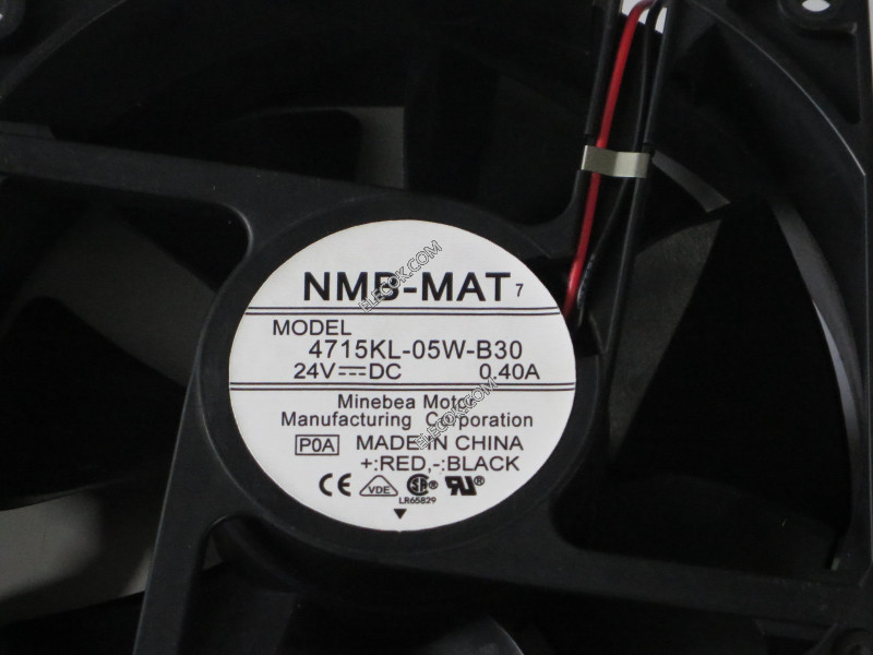 NMB 4715KL-05W-B30 24V 0.4A 2선 냉각 팬 