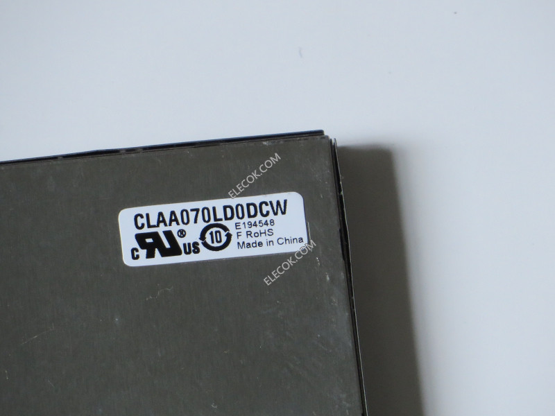 CLAA070LD0DCW CPT 7" LCD 