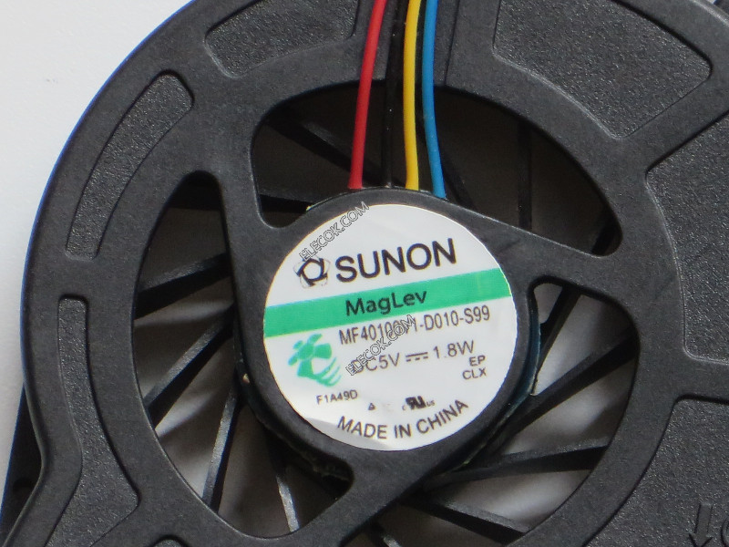 SUNON MF40100V1-D010-S99 5V 1,8W 4 câbler Ventilateur 