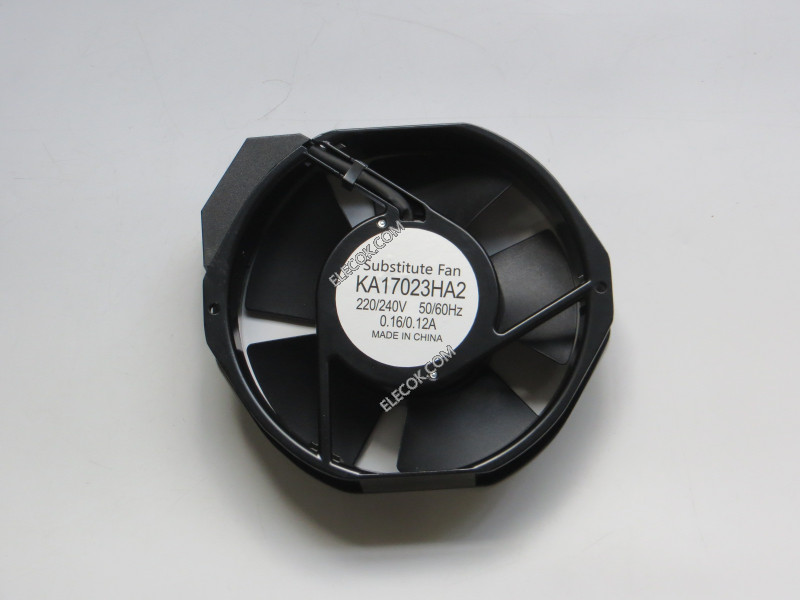 KAKU KA17023HA2 220/240V 50/60Hz 0.16/0.12A Cooling Fan with socket connection, substitute