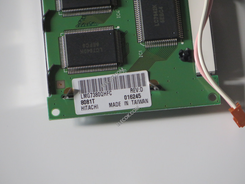 LMG7380QHFC 4,9" FSTN LCD Painel para HITACHI 