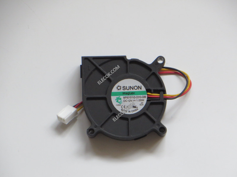 SUNON MF60151V2-C010-G99 12V 1.05W 3 wires Cooling Fan