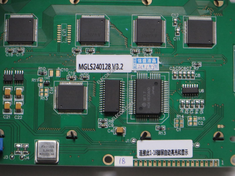MGLS240128 v3.2 LCD sostituzione 
