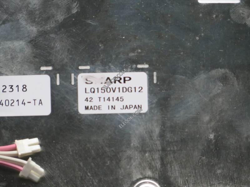 LQ150V1DG12 15.0" a-Si TFT-LCD Panel for SHARP, used