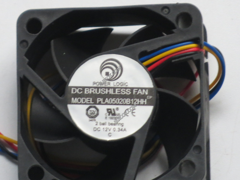 STRøM LOGIC PLA05020B12HH 12V 0,34A 4wires cooling fan 