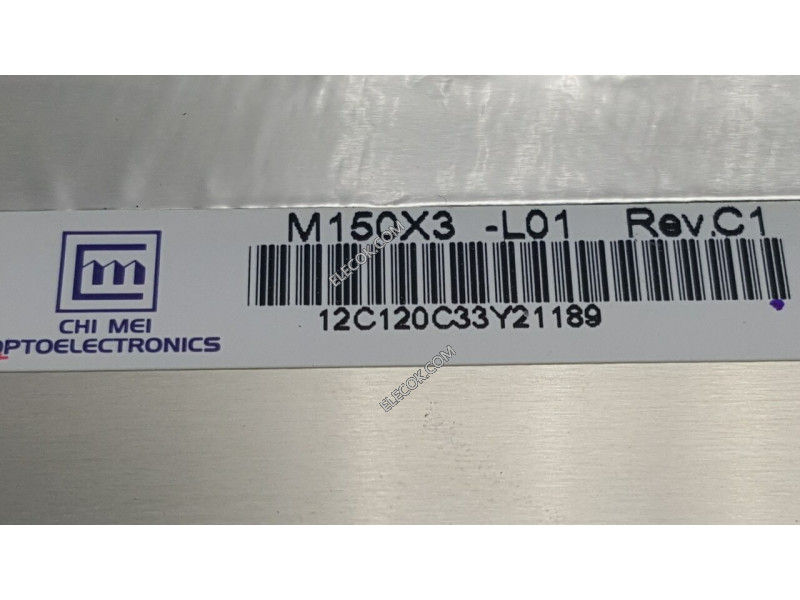 M150X3-L01 15.0" a-Si TFT-LCD Pannello per CMO usato 