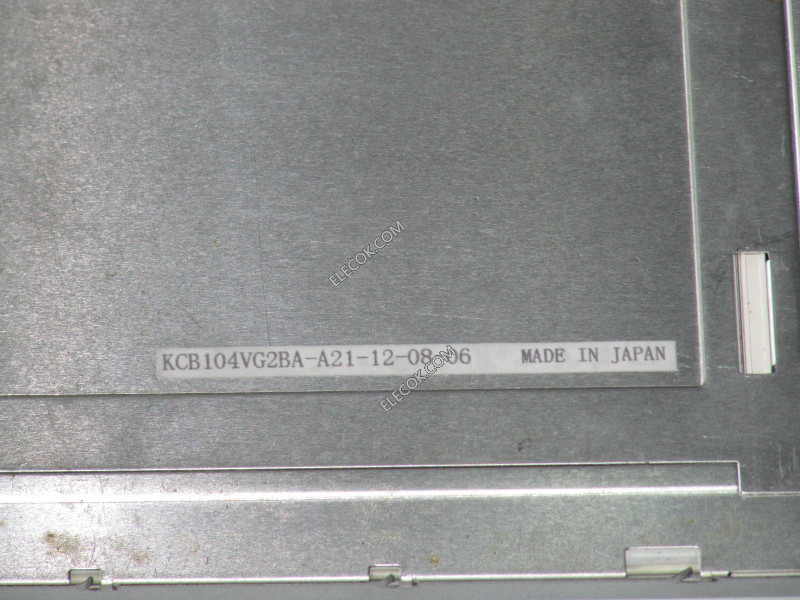 6AV65450CC100AX0 TP270 Siemens LCD，the modelo é KCB104VG2BA-A21，Used 