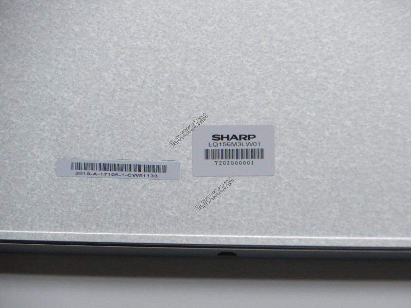 LQ156M3LW01 15,6" a-Si TFT-LCD Panel för SHARP 