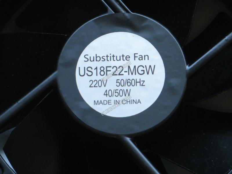 Ventola Di Raffreddamento 200V 180mm 18065 Per US18F22-MGW 40/50W, 180x180x65MM, Silenziosa E Potente