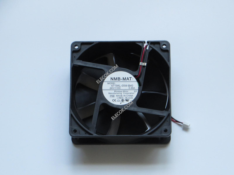 NMB Fan 4715KL-05W-B40 12038 24V    0.46A   2wires Cooling Fan 