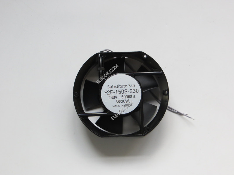 LEIPOLE F2E-150S-230 230V 50/60HZ 0.27/0.24A 38/36W 2wires Cooling Fan, replacement