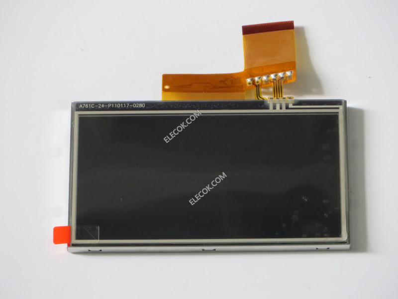 4.3" LCD スクリーンLQ043T1DH01 にとってGARMIN NUVI 205W 260W 255W LCD 表示画面とタッチスクリーン中古品