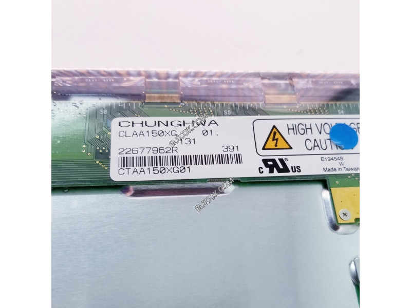 CLAA150XG01 15.0" a-Si TFT-LCD Panneau pour CPT 
