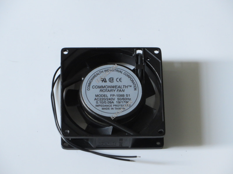 ROTARY FAN FP-108B S1 220/240V 0.10/0,09A 19/17W Cooling Fan 