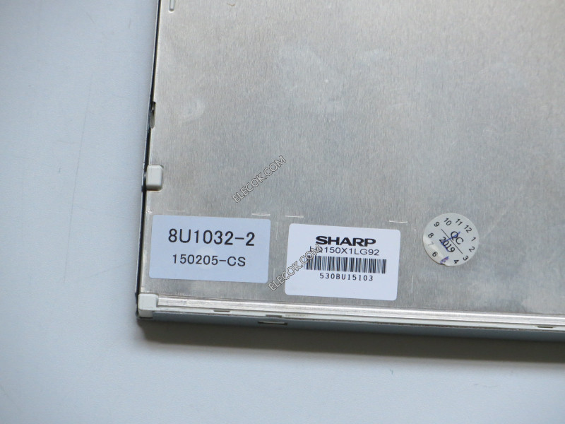 LQ150X1LG92 15.0" a-Si TFT-LCD Panel för SHARP 