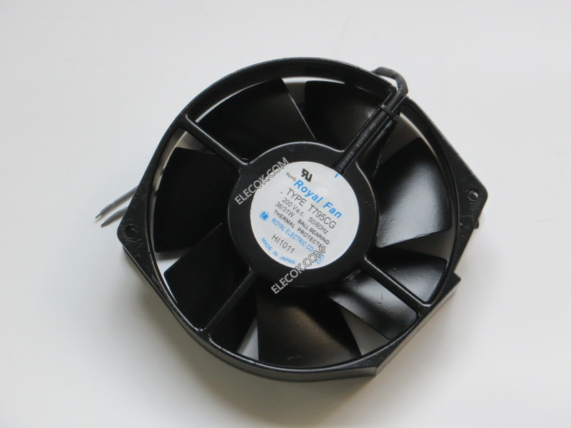ROYAL TYPE T795CG 200V 36/31W 2 câbler ventilateur 