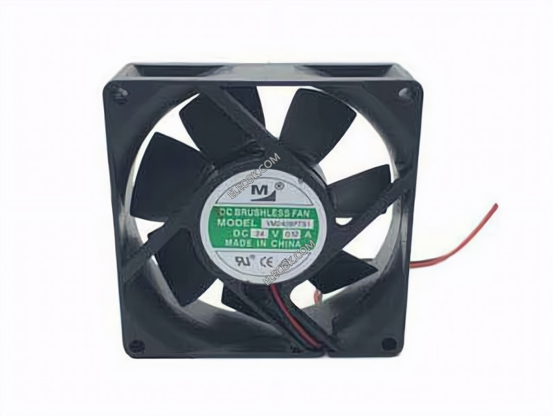M YM2408PTS1 24V 0,18A 2wires Cooling Fan 
