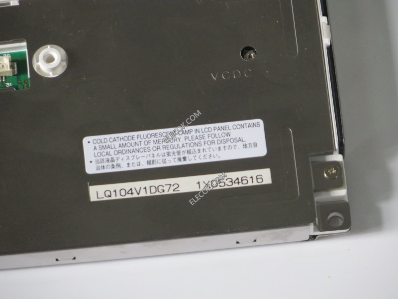 LQ104V1DG72 10.4" a-Si TFT-LCD パネルにとってSHARP 中古品