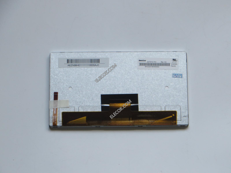 G070Y3-T01 7.0" a-Si TFT-LCD Panel for CMO 