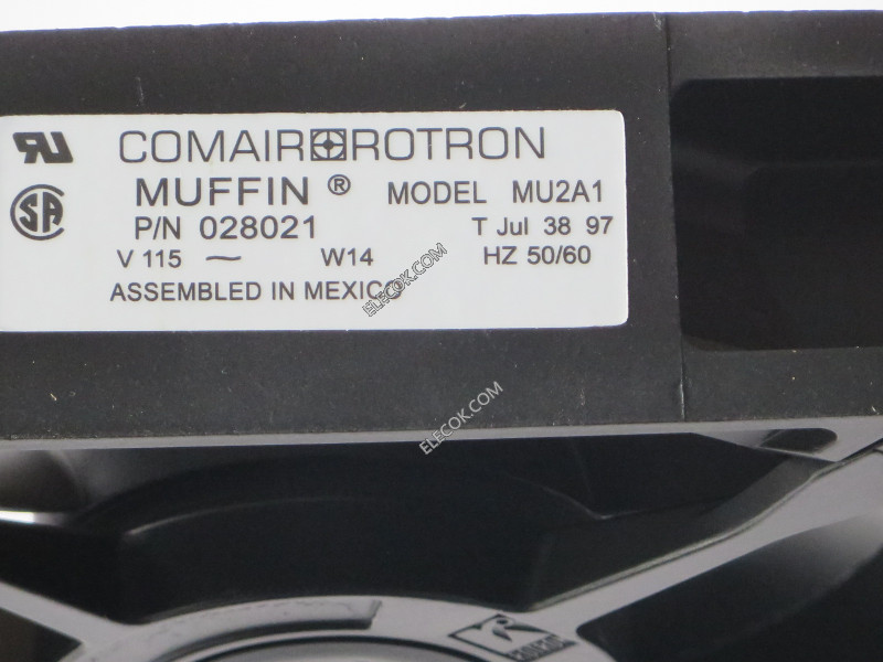 Comair Rotron MU2A1 115V 14W 냉각 팬 리퍼브 