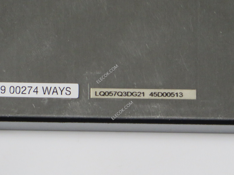 LQ057Q3DG21 5.7" a-Si TFT-LCD パネルにとってSHARP 中古品