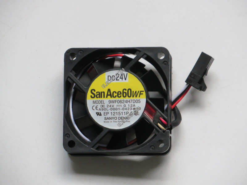 Sanyo 9WF0624H7D05 24V 0.12A 3wires Cooling Fan