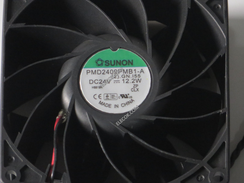 SUNON PMD2409PMB1-A 24V 12.2W 2wires Cooling Fan