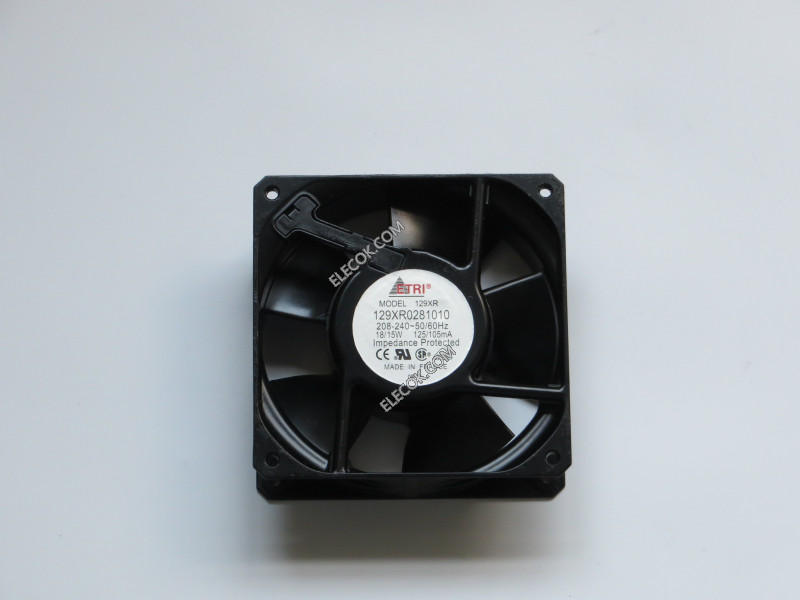 ETRI 129XR0281010 208/240V Cooling Fan refurbished 