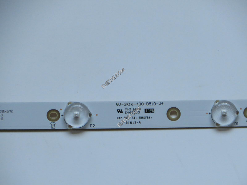 Philips GJ-2K16-430-D510-V4 LED Backlight Strips - 5 Strips，Substitute