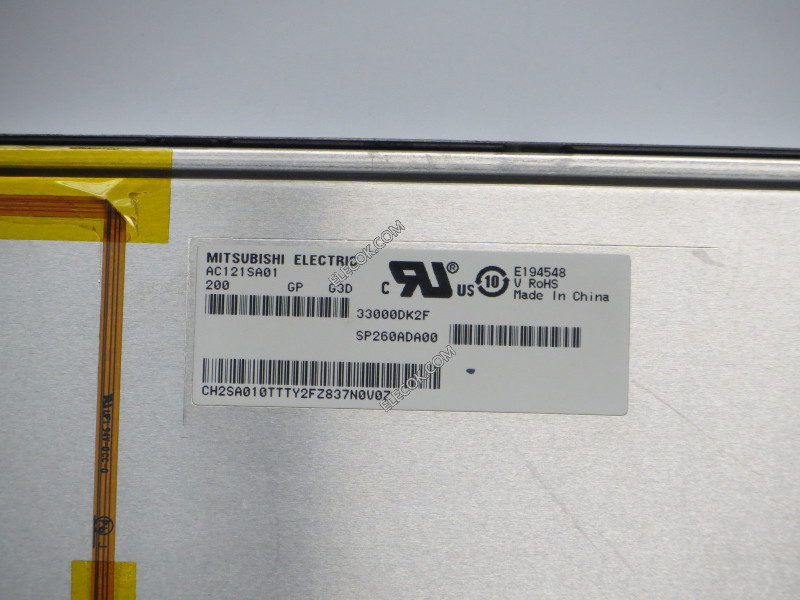 AC121SA01 12,1" a-Si TFT-LCD Painel para Mitsubishi 